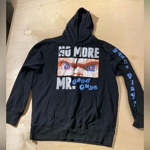 Chucky Black Graphic Hoodie Large (42/44) (JH)